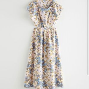 & Other Stories Elastic Waist Maxi Dress